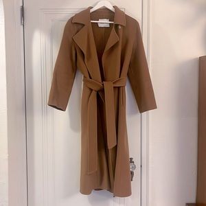 Camel wool coat